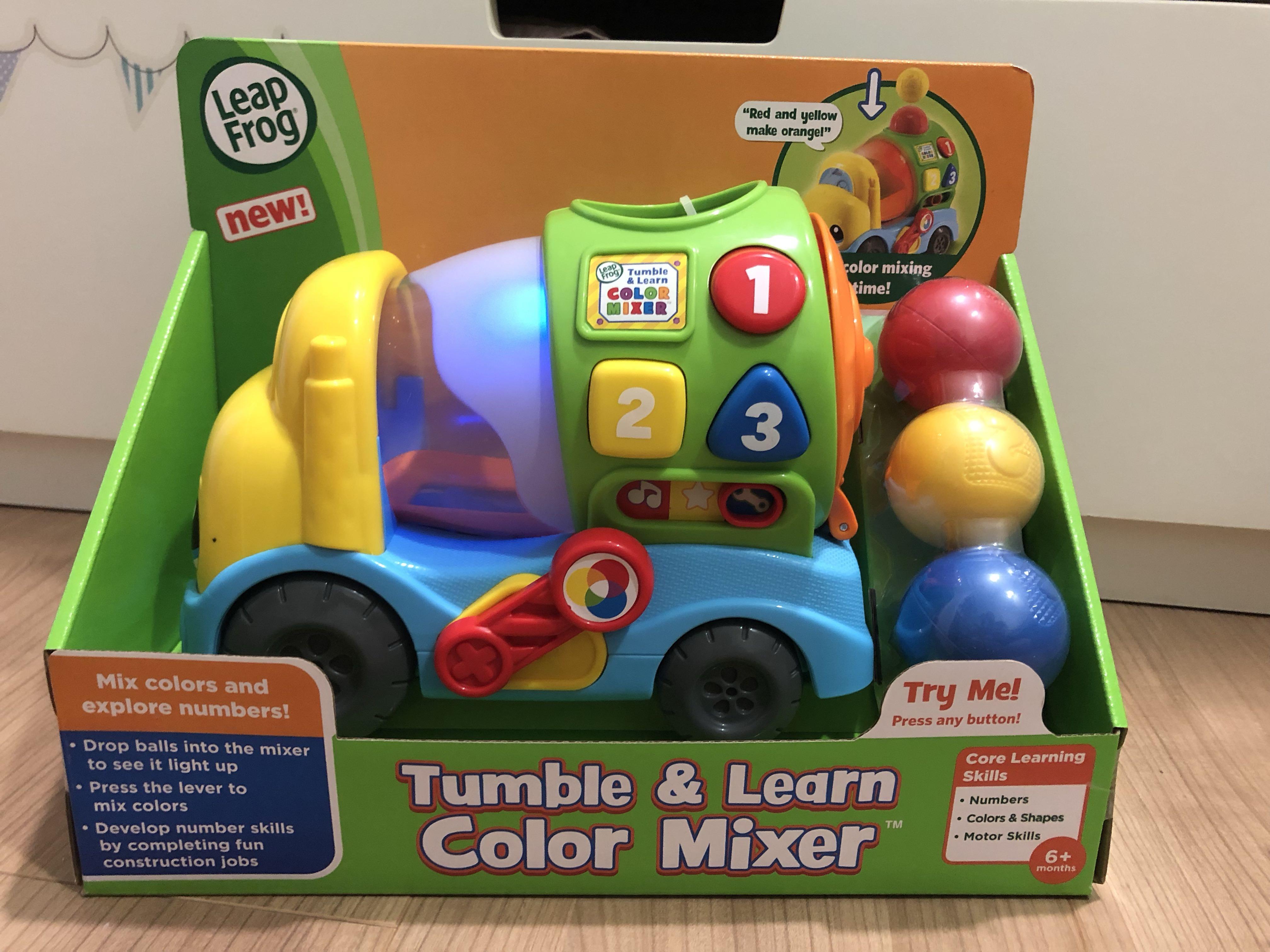 leapfrog tumble & learn color mixer