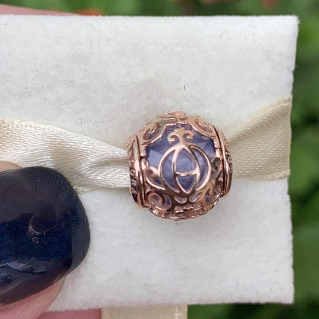 Coach Charm Pandora Rose Gold Cinderella Charm Retired Pandora