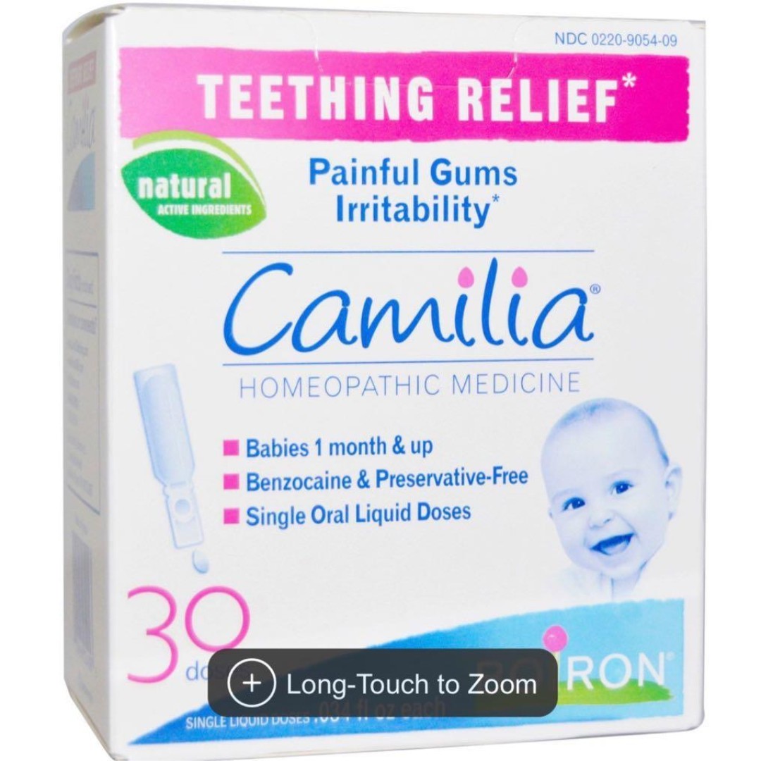Camilia Teething Relief 30 Single Liquid Doses Babies Kids Nursing Feeding Breastfeeding Bottle Feeding On Carousell