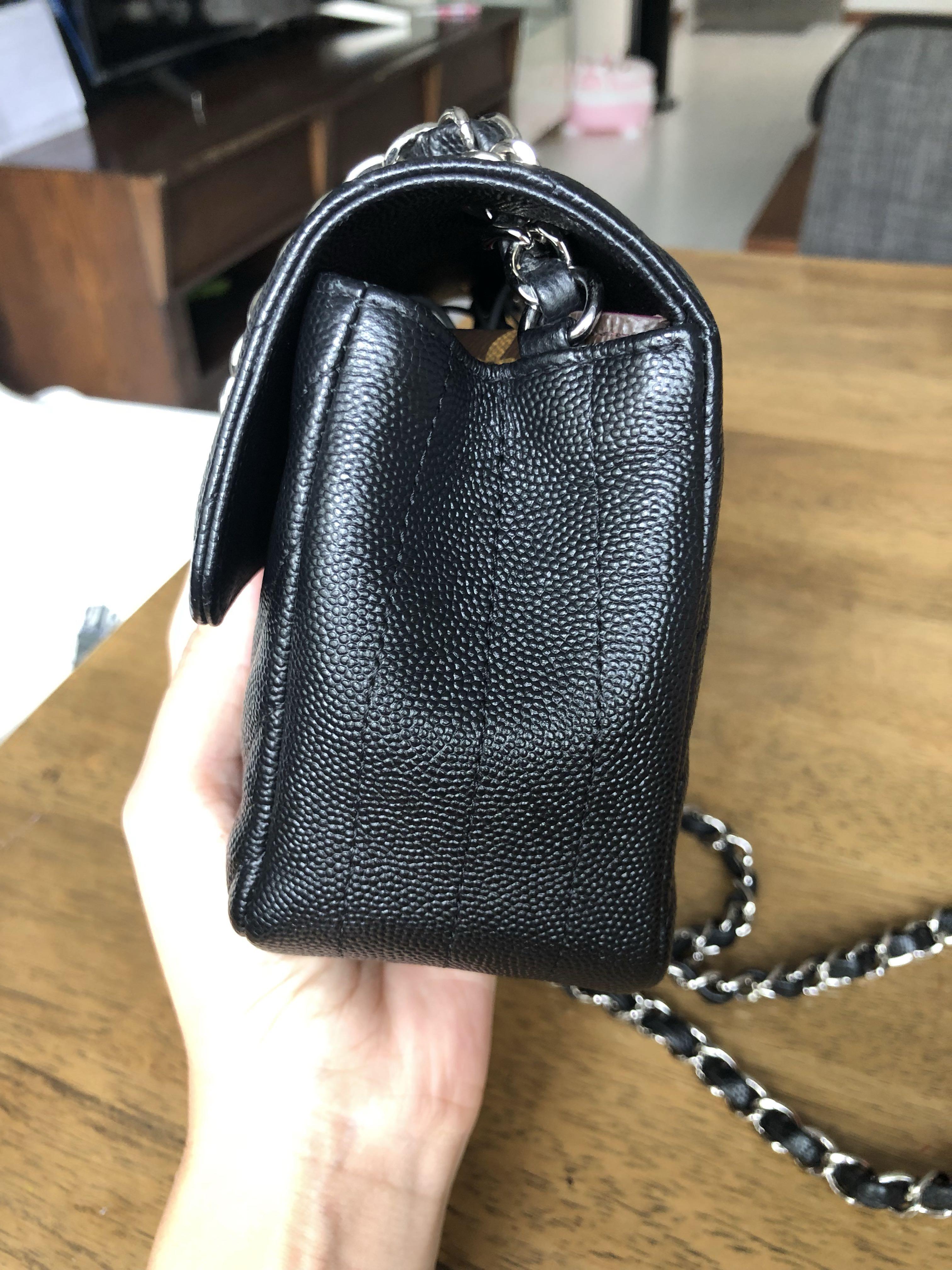 chanel rectangular mini caviar bag