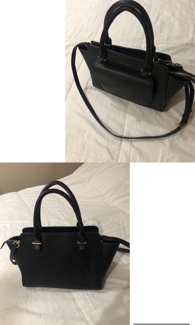 charles and keith mustard bolsa