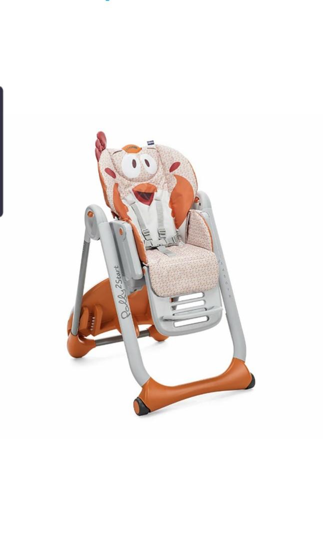 Chicco polly 2 start highchair discount fancy chicken