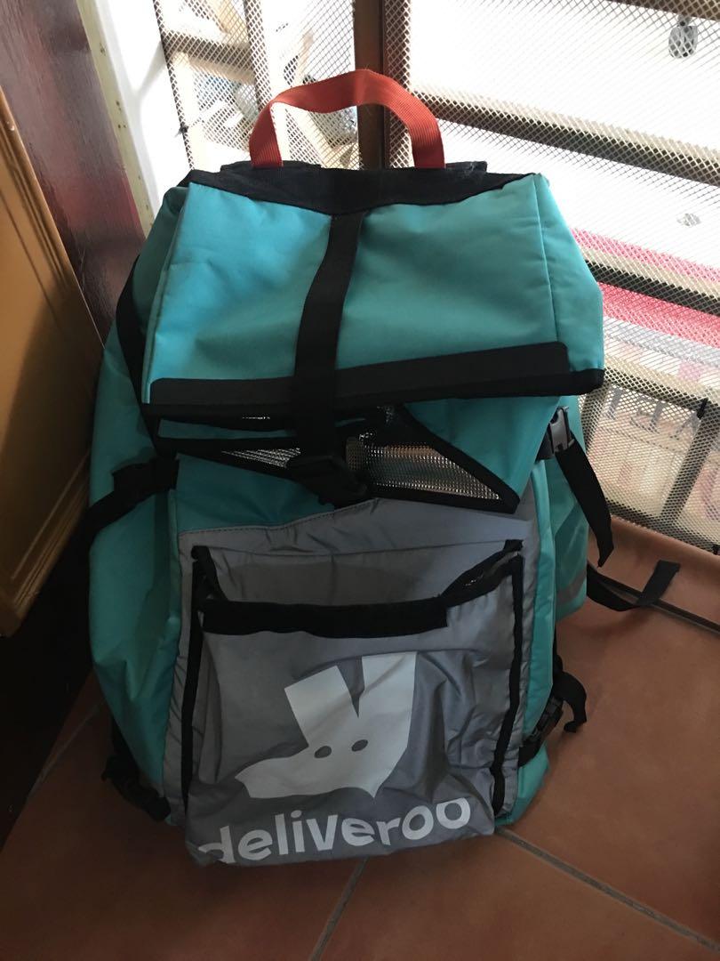 Deliveroo Cyclist RollTop Bag, Men's Fashion, Bags, Backpacks on Carousell