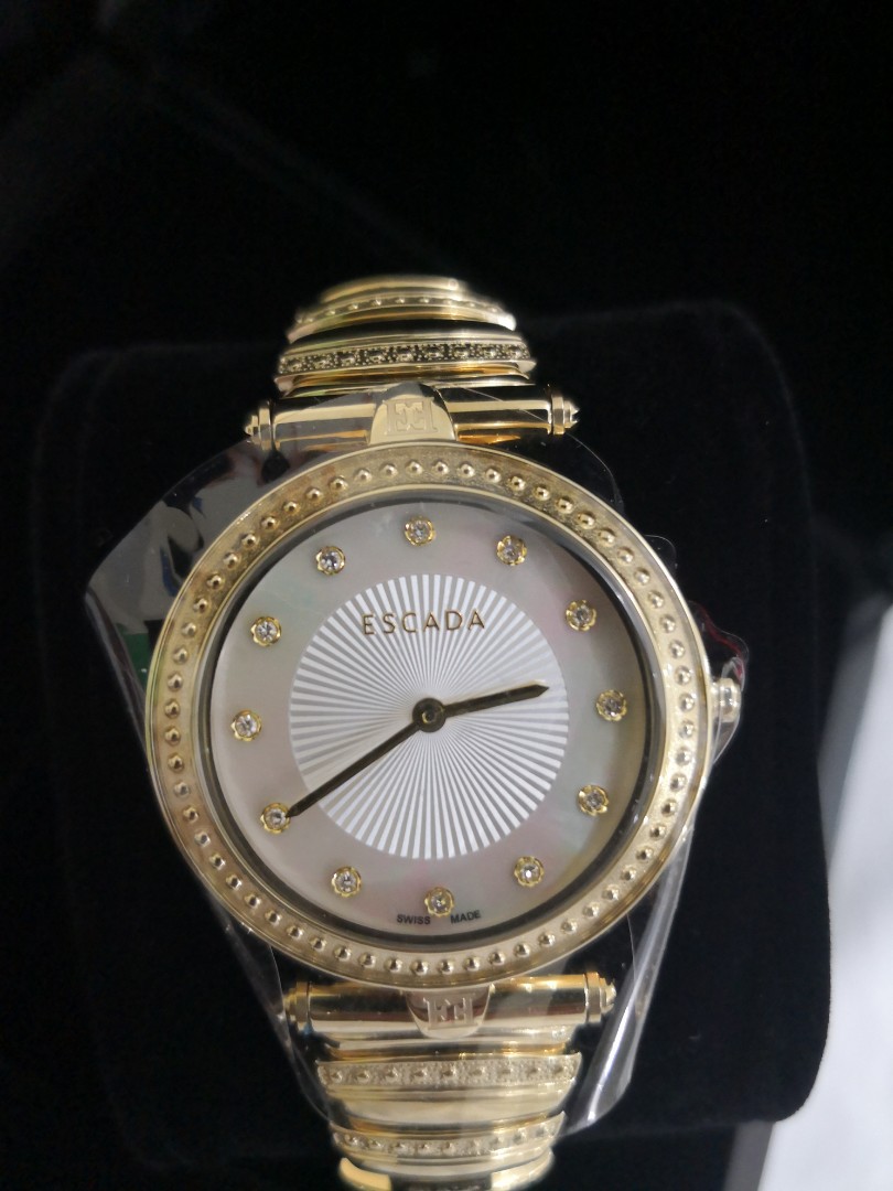 escada watch with diamond