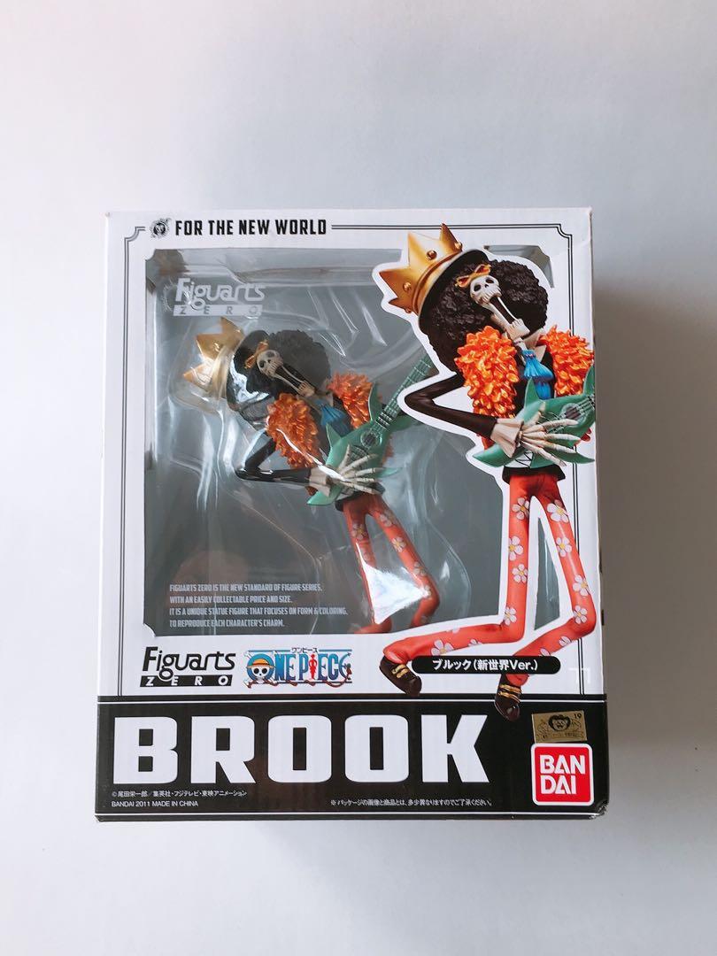 Pvc Figure Bandai One Piece Figuarts Zero Brook New World Ver Designer Urban Vinyl