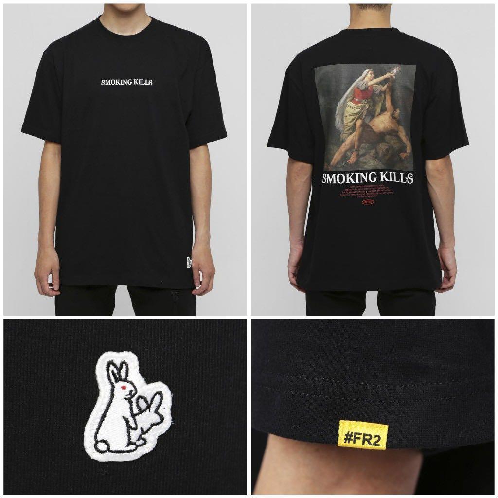 Fr2 Smoking Kills Tee Men S Fashion Clothes Tops On Carousell