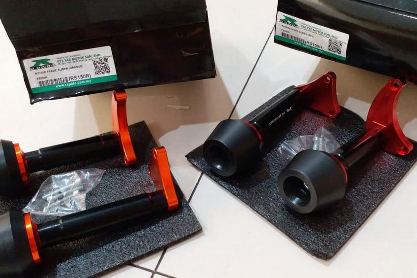 Frame Slider Rapido Malaysia Supra GTR 150, Motor di Carousell