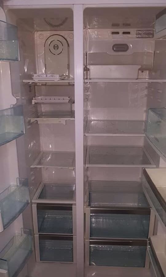 Fridge Bosch side by side 480 liter, TV & Home Appliances, Kitchen