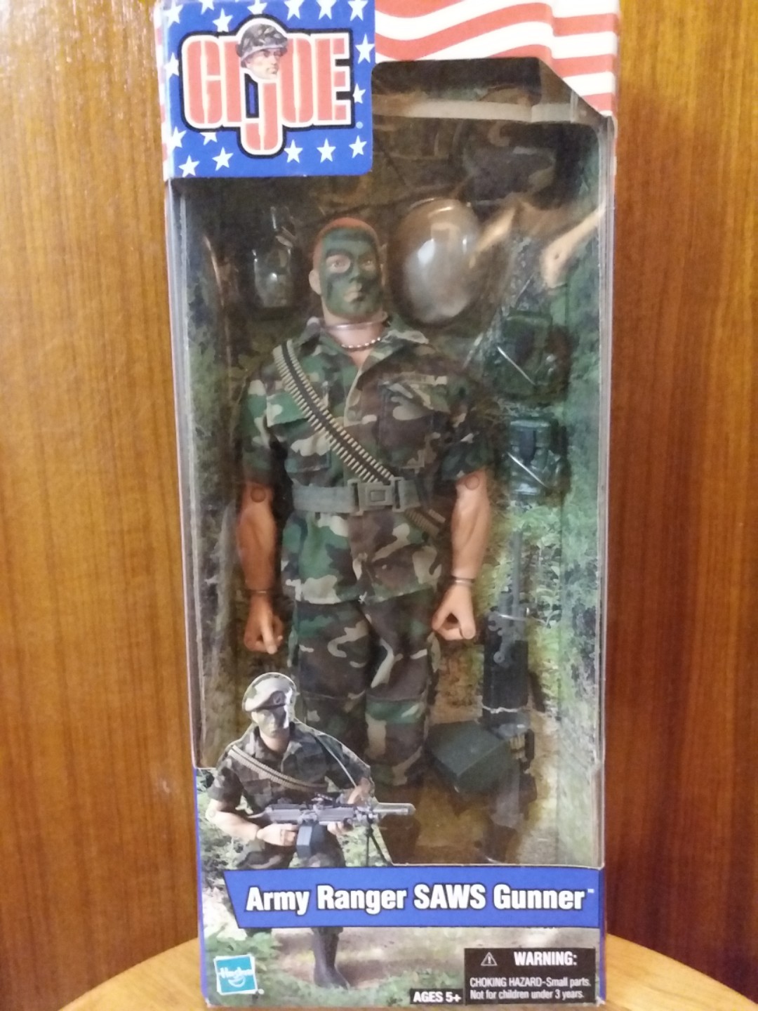 GI JOE Army Ranger Saws Gunner, 興趣及遊戲, 玩具 & 遊戲類 Carousell