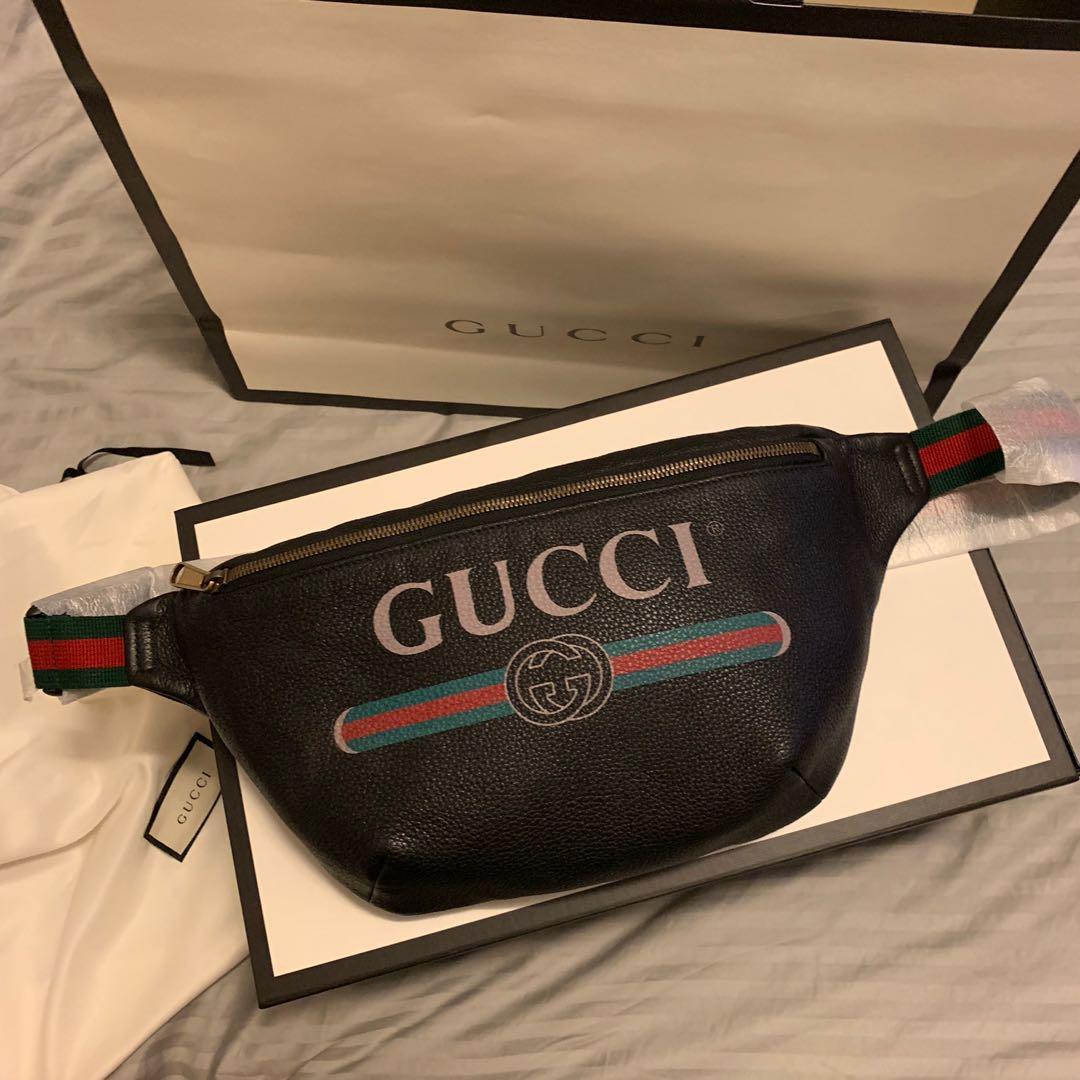 Sling Bag, Waist Bag, Chest Bag gucci, Luxury, Bags & Wallets on Carousell