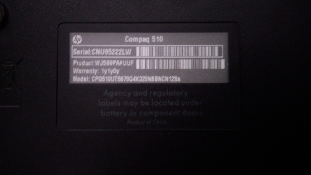 HP COMPAQ 510 (repriced), Computers 