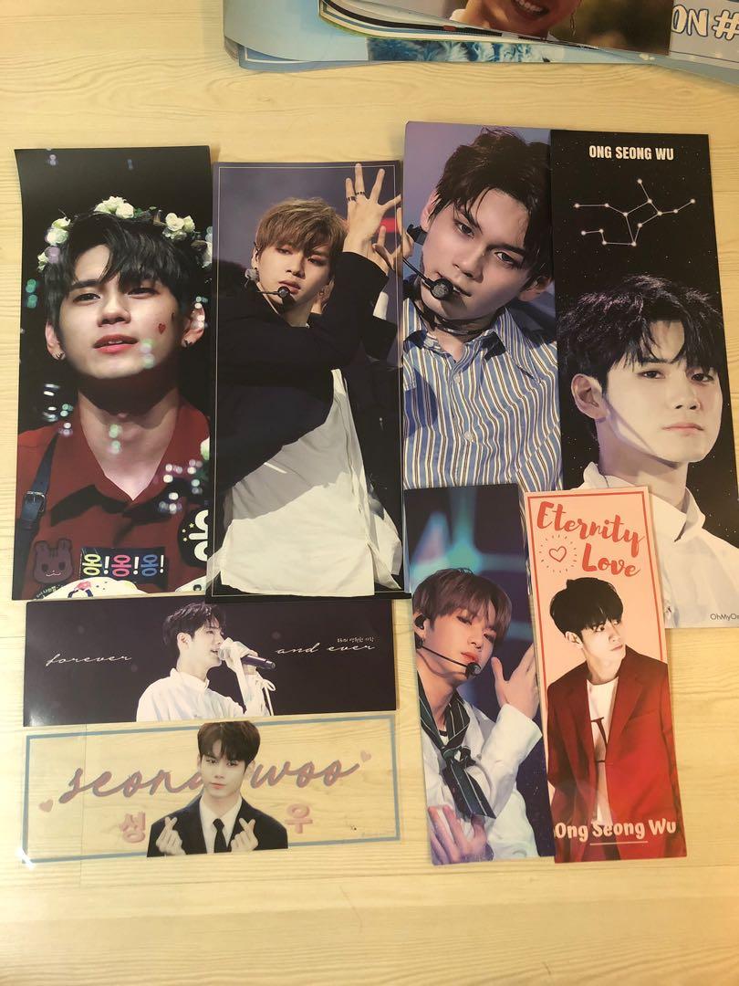 Instock Wanna One Kang Daniel Ong Seong Wu Yuta Sungjae Handheld Banner Poster Entertainment K Wave On Carousell