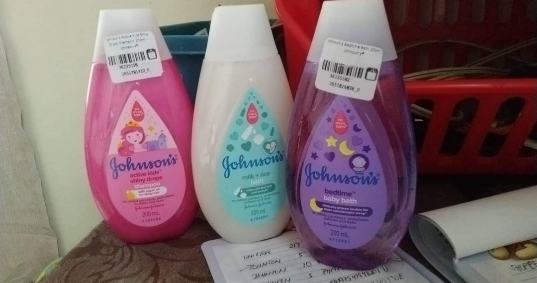 johnson baby bath and shampoo