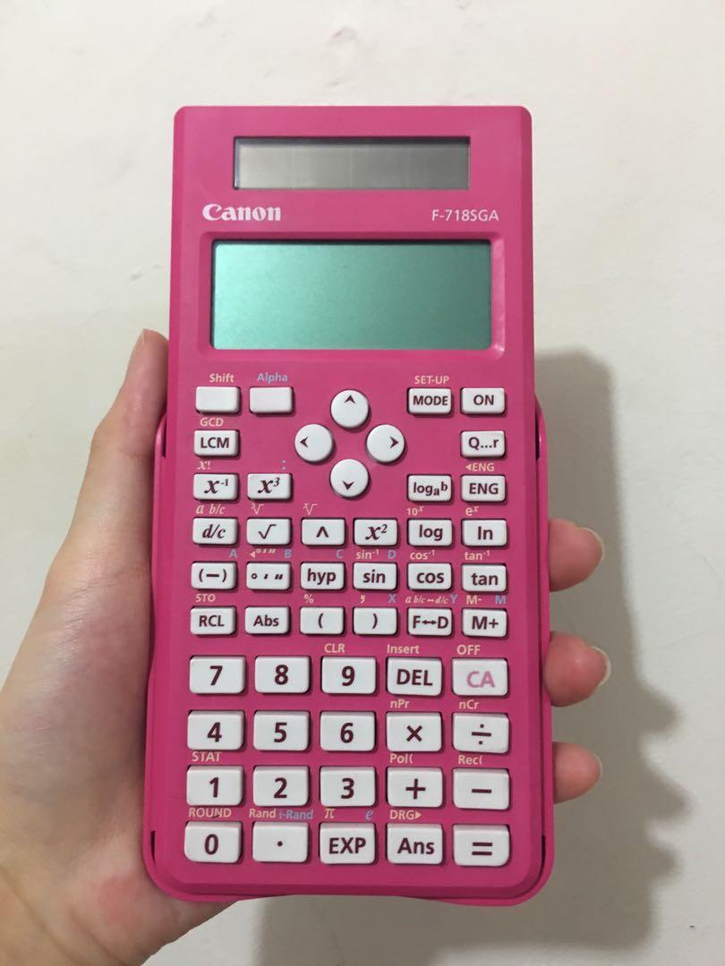 kalkulator canon scientific f 718sga