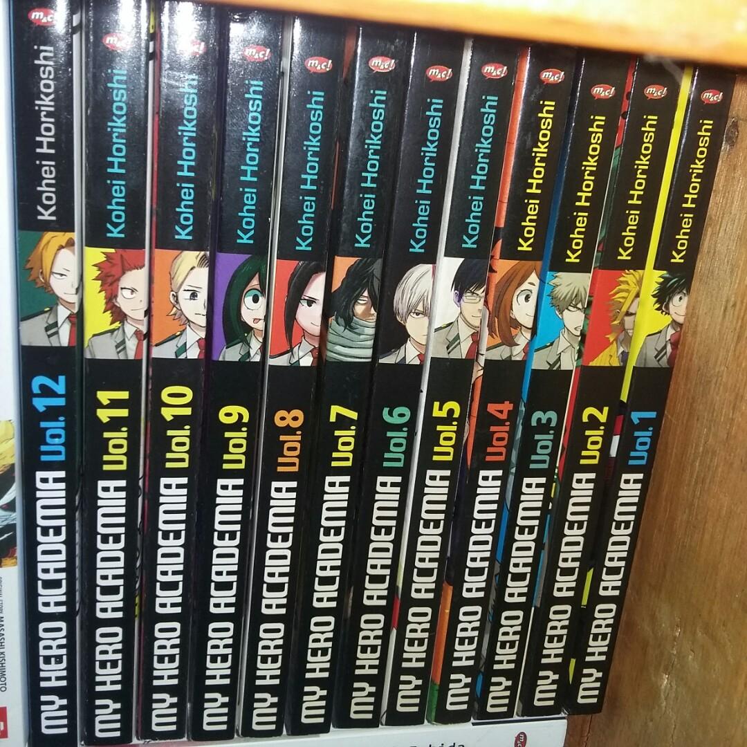 Komik Set My Hero Academia Buku Alat Tulis Komik Dan Manga Di