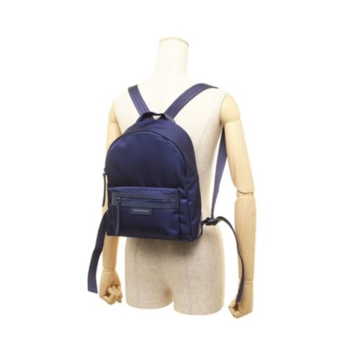 Le Pliage Neo Backpack S in Navy Color Women s Fashion Bags Wallets Backpacks on Carousell