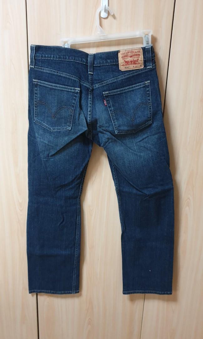 LEVI 514 Slim Straight Jeans, Size: W33 X L30, Men's Clothes, Men's ...