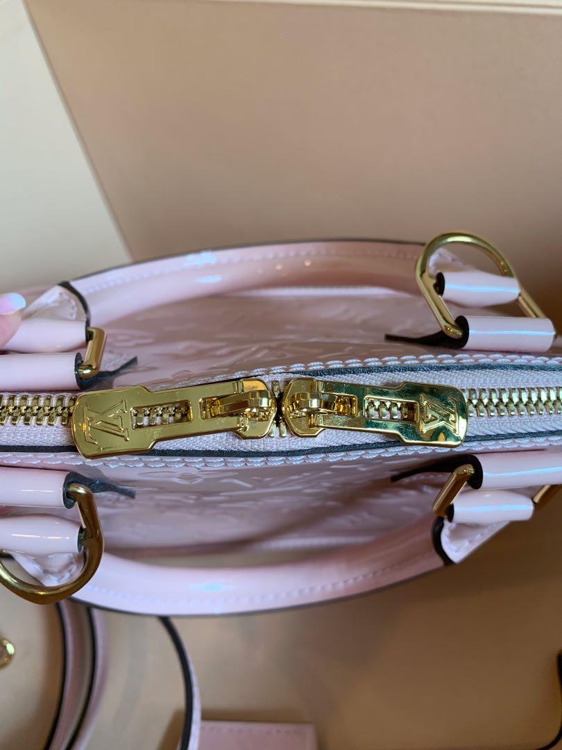 Louis Vuitton Alma Vernis BB Rose Cuivre Handbag – Bass Fine Jewelry