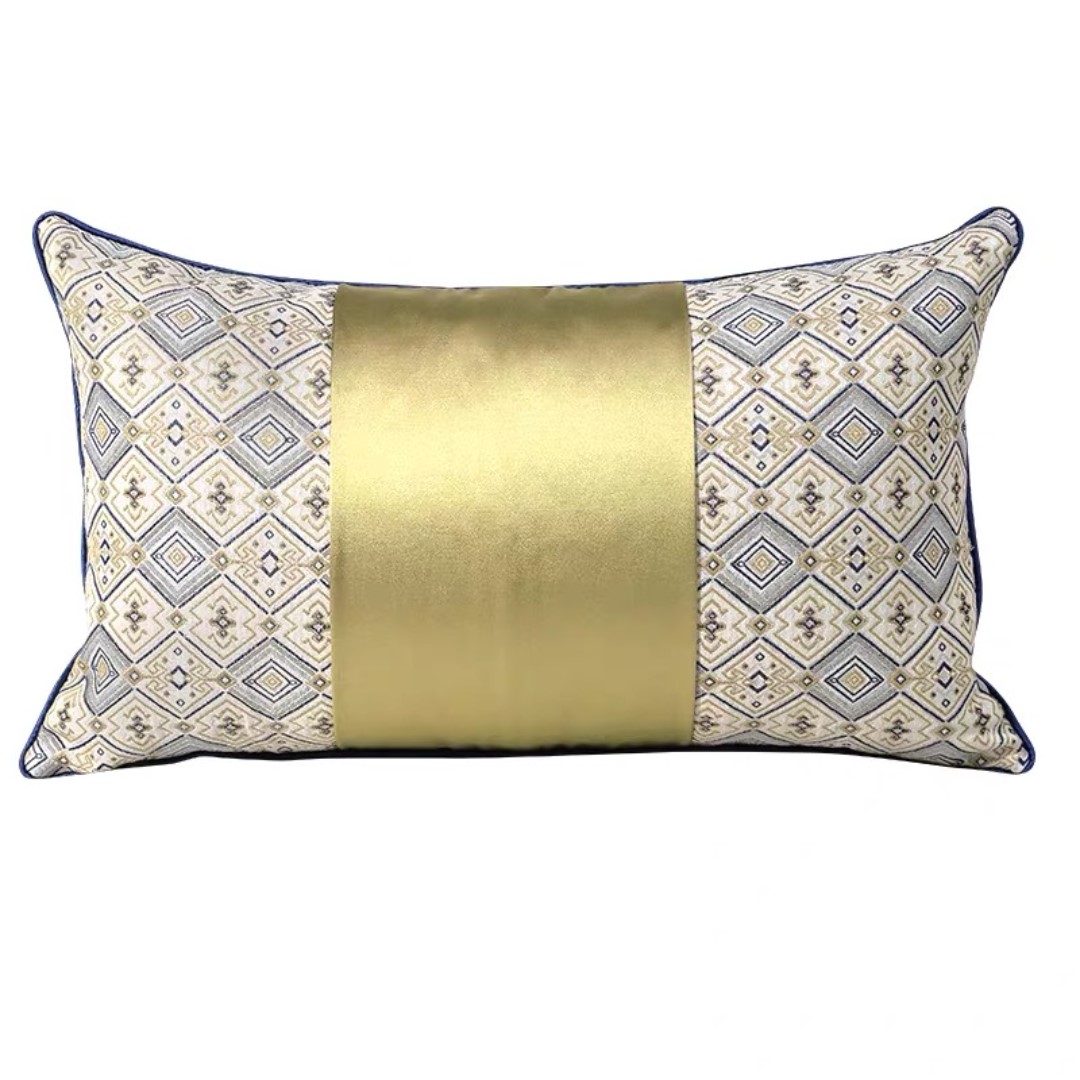 Luxe Cushion CoverLuxury Chic Textured Fabric Pillow, Furniture, Home Decor, Cushions