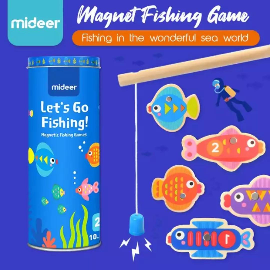Mideer Fishing Magnet Game [SG Seller] - Early Childhood Development Toy  Christmas Birthday Present, Hobbies & Toys, Toys & Games on Carousell