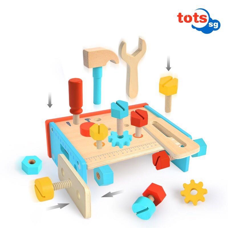 Mideer My First Tool Bench For Kids Workbench Little Engineer