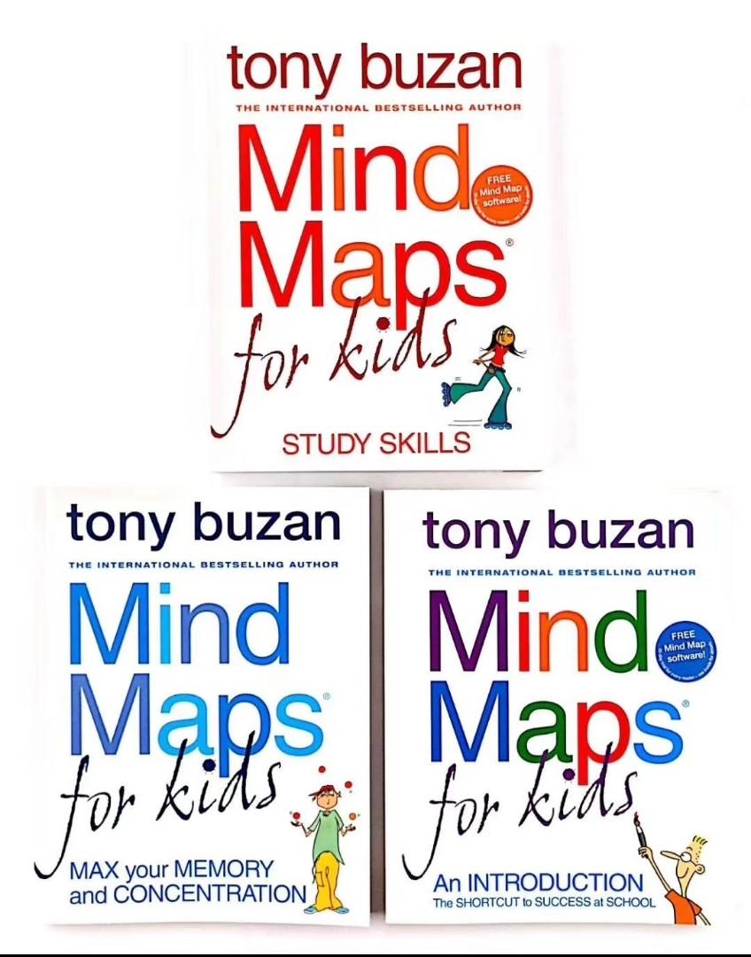 Mind Maps For Kids By Tony Buzan 3 Books On Carousell