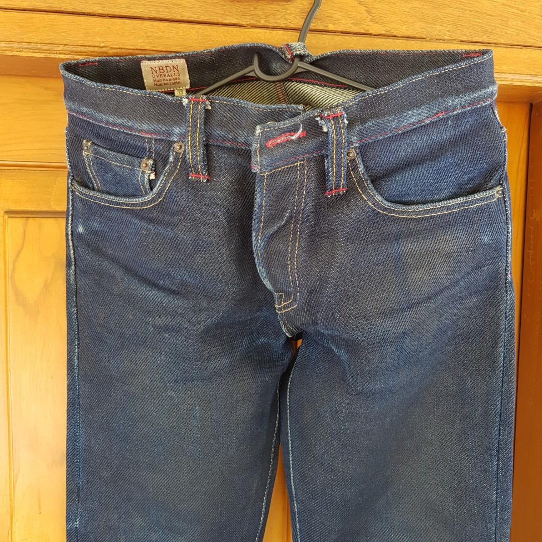 Nbdn Denim Lord Leviathan 32oz Size 33 Fesyen Pria Pakaian