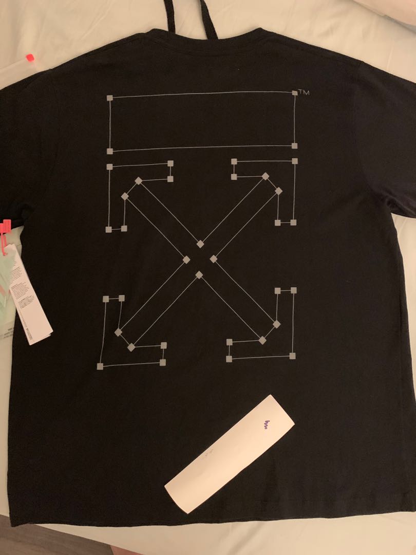 off white backbone tee