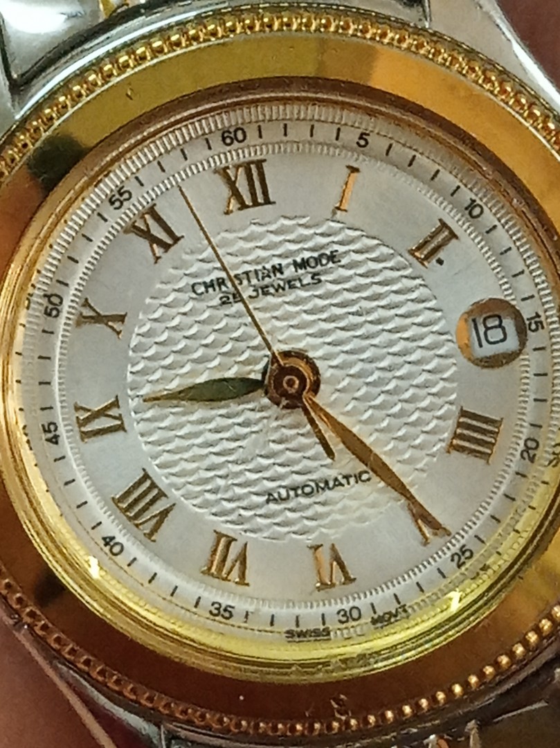 Original Christian Mode automatic swiss lady watch Women s Fashion Watches Accessories Watches on Carousell