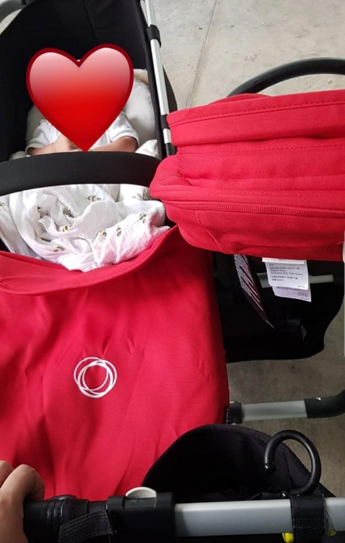 second hand bugaboo donkey duo