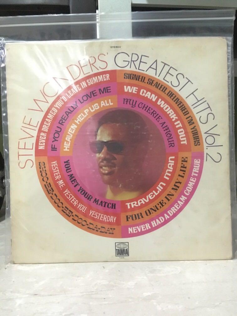 Promo 1st Press Stevie Wonder Greatest Hits Vol 2 Vinyl Lp Music Media Cds Dvds Other Media On Carousell