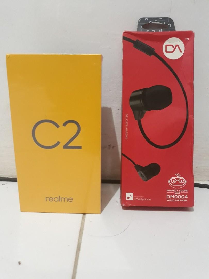 realme c2 earphone