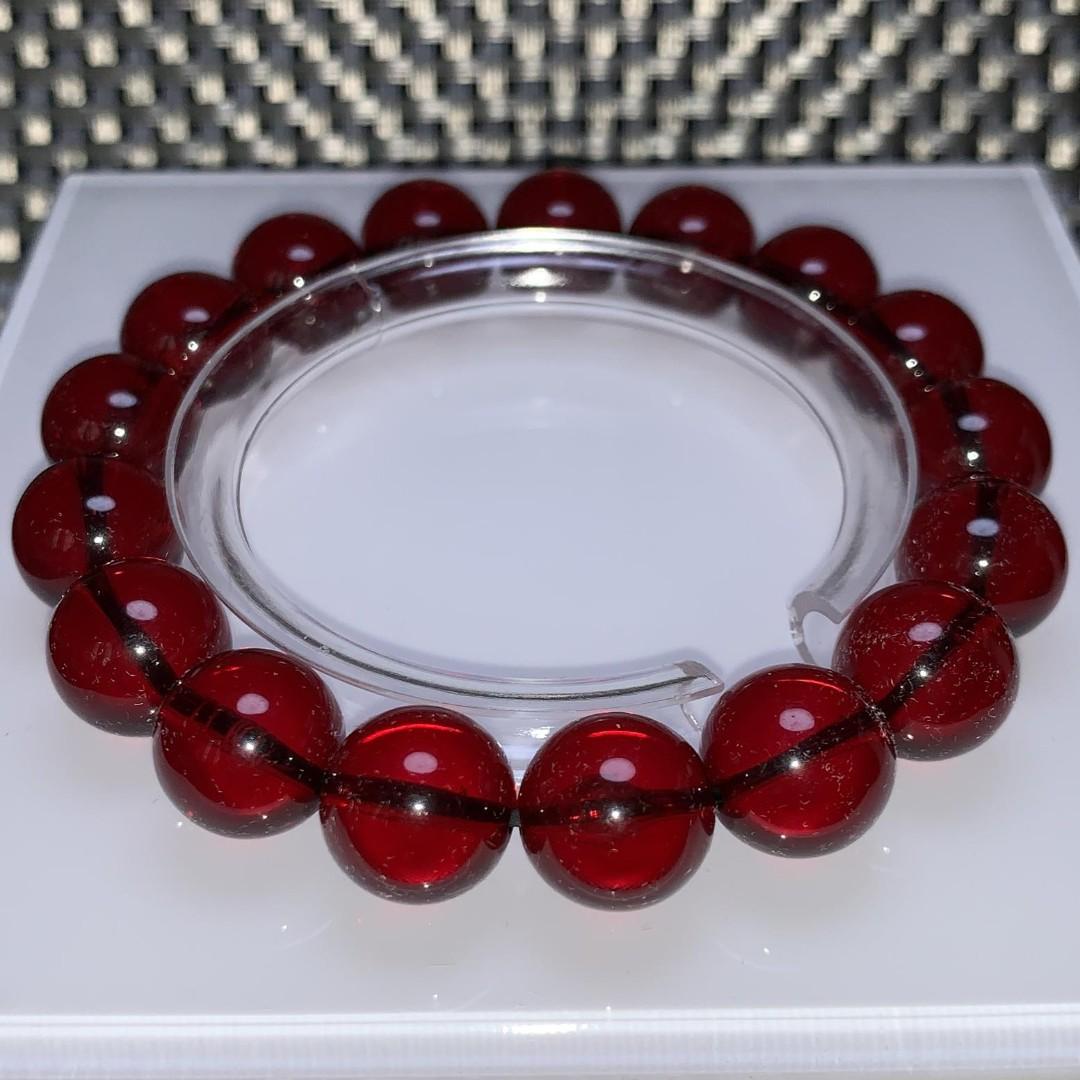 Red amber bracelet clearance