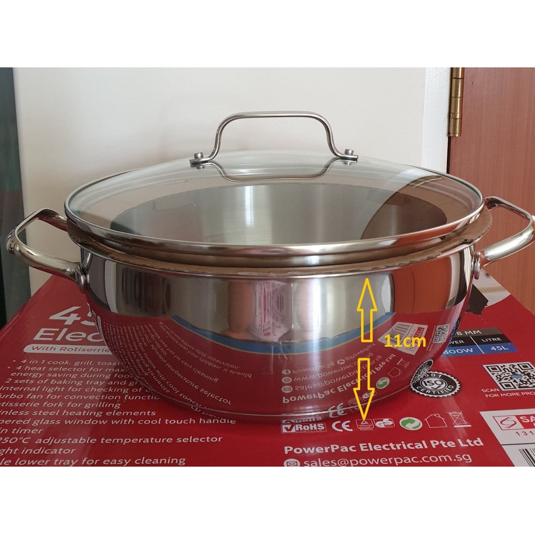 Stainless Steel Cooking Pot Home Appliances Kitchenware On Carousell