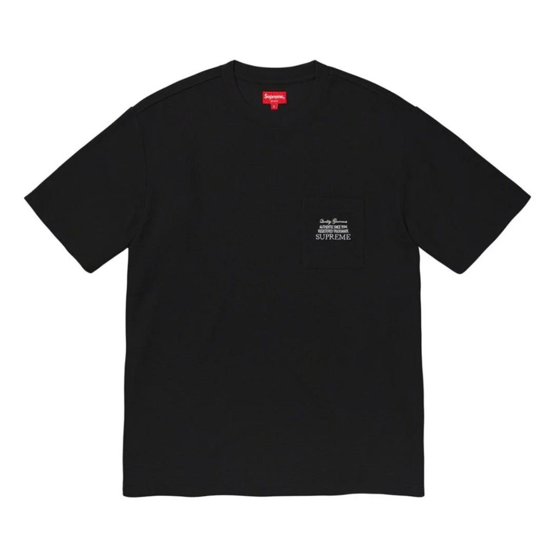 supreme waffle pocket tee
