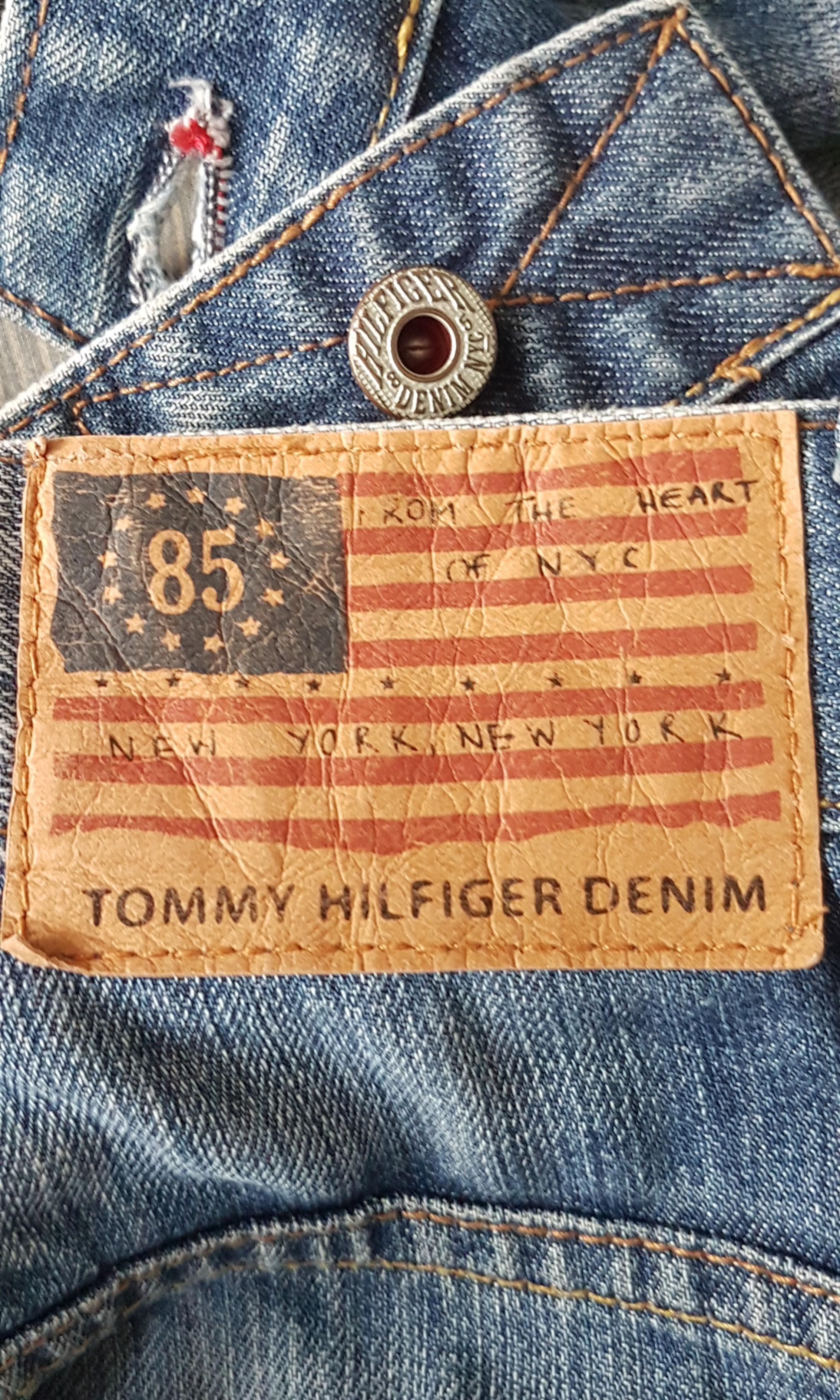 tommy hilfiger selvedge jeans
