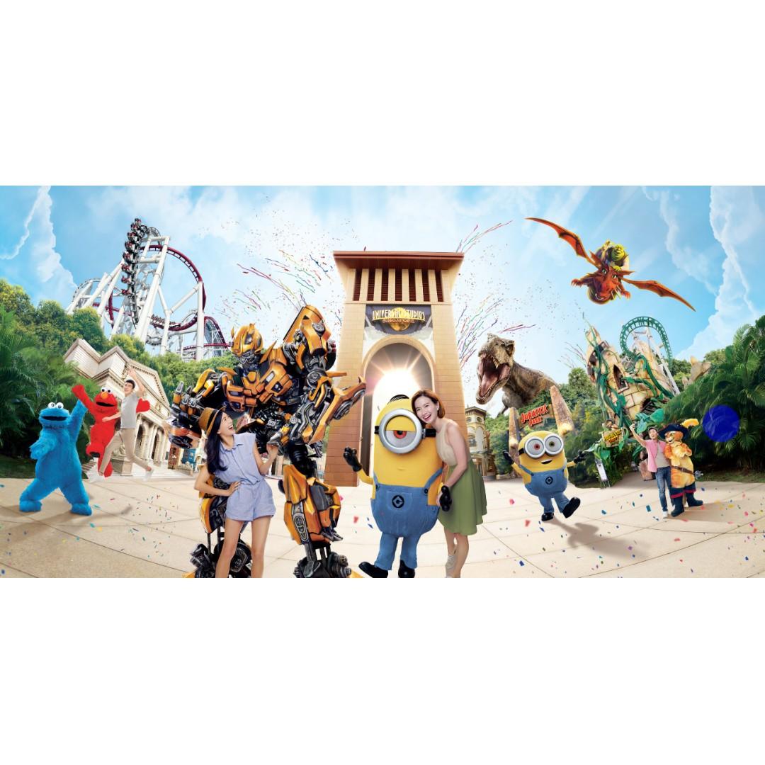 Universal Studios Singapore Tickets Entertainment Attractions On Carousell