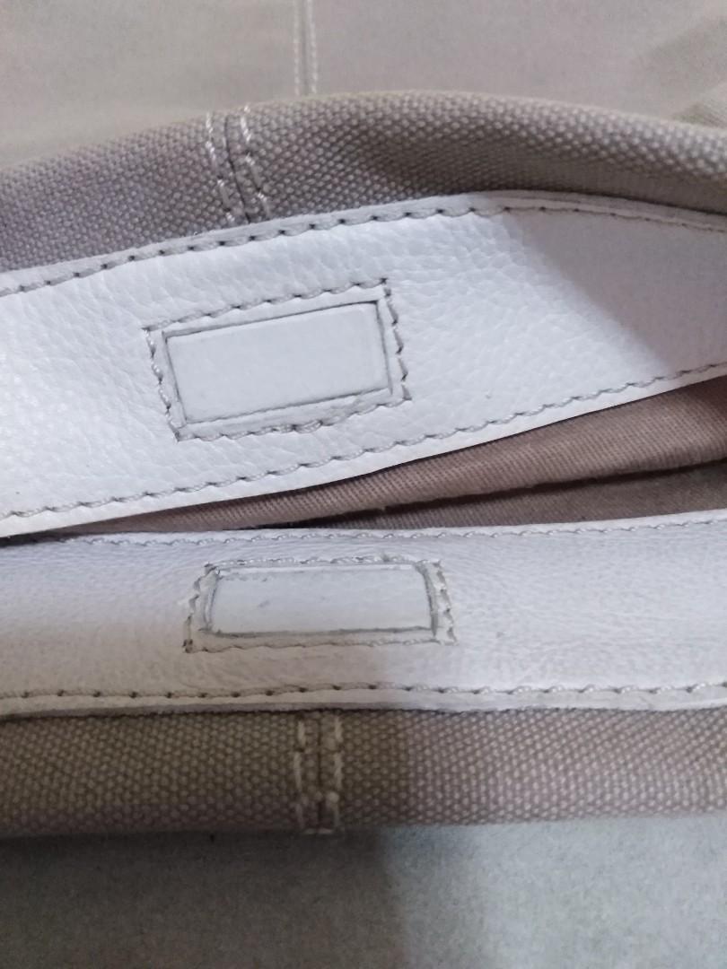 White Leather Sling Bag on Carousell