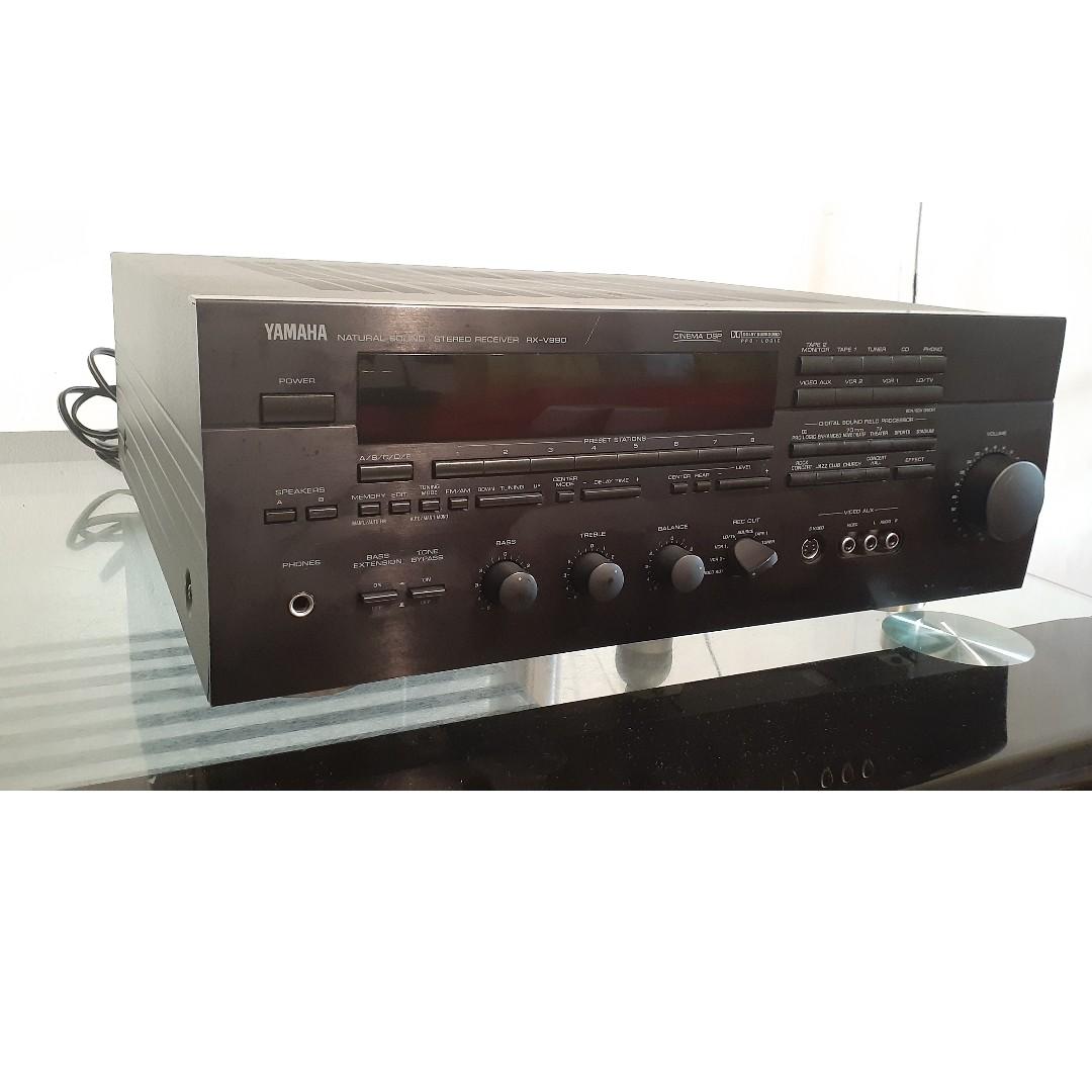 Yamaha RX-V990 500watts 5.1 Channel High Power Audio Video Receiver ...