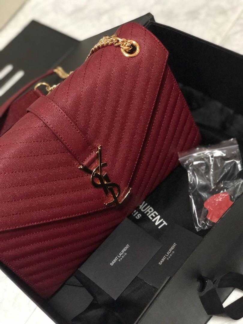 Replica YSL envelope bag Luxury Bags Wallets on Carousell