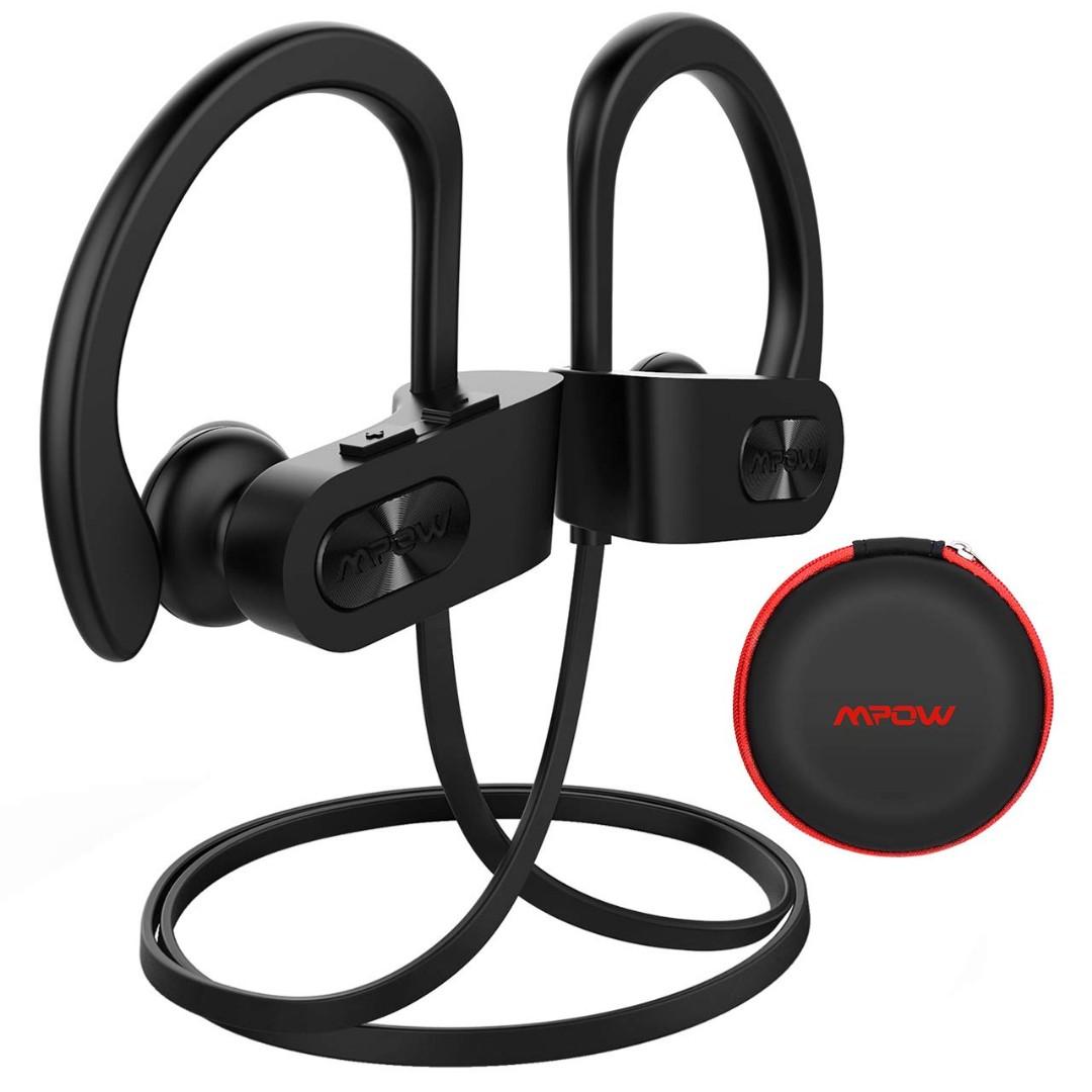 163. Mpow Flame Bluetooth Headphones Waterproof IPX7 Wireless