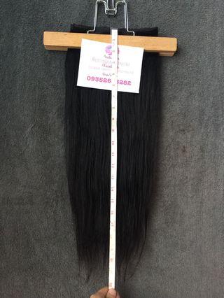 Human hair 💯 human hair 24 inches long 100g clip ons