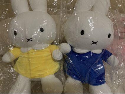 MIFFY - BUNNY IN BLUE OR YELLOW