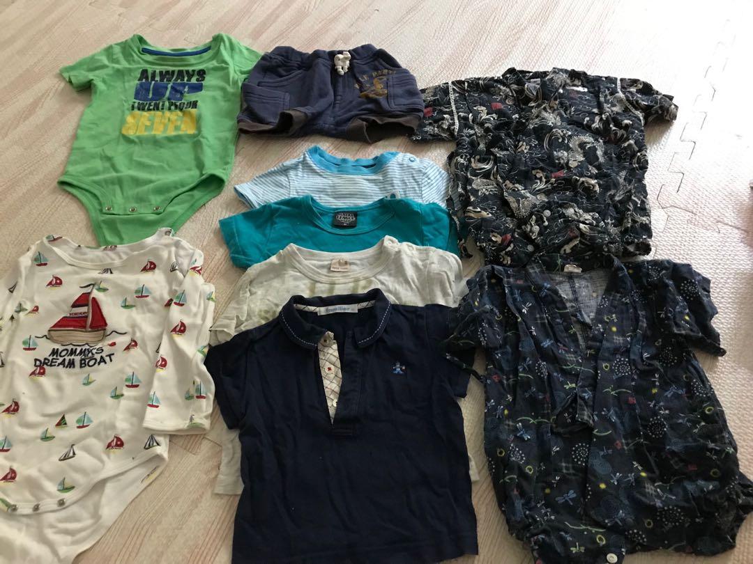 1yr Boys Japanese Clothes Babies Kids Boys Apparel 1 To 3