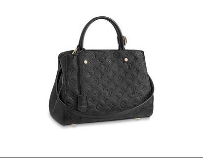 Louis Vuitton Empreinte Montaigne mm Dune