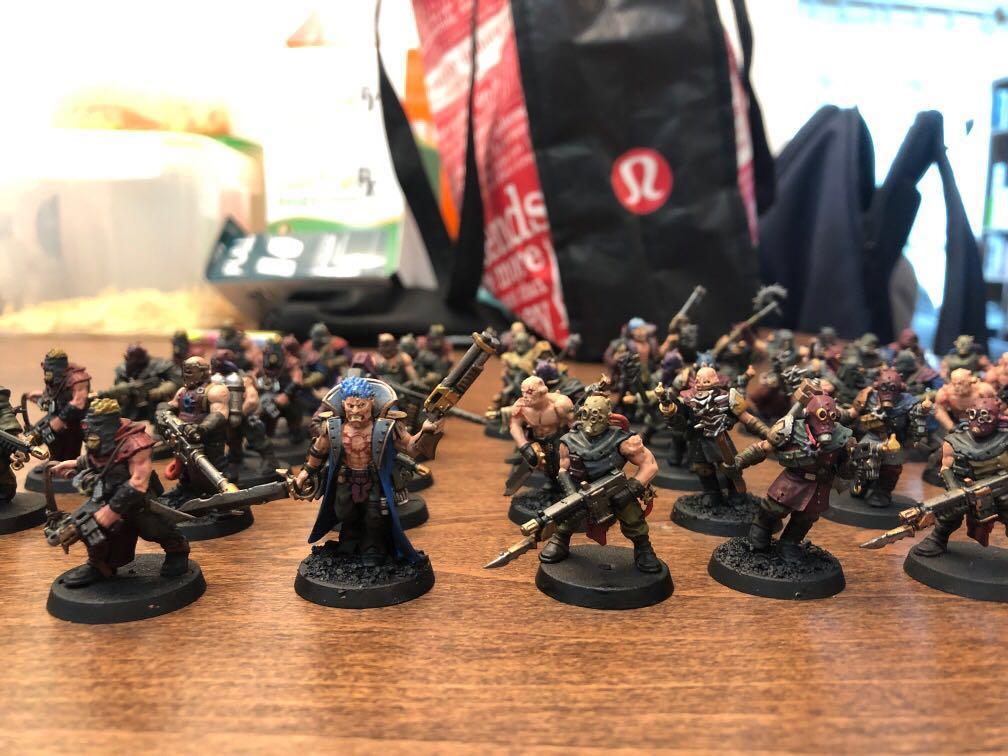 60 Fully Painted Chaos Cultists for 