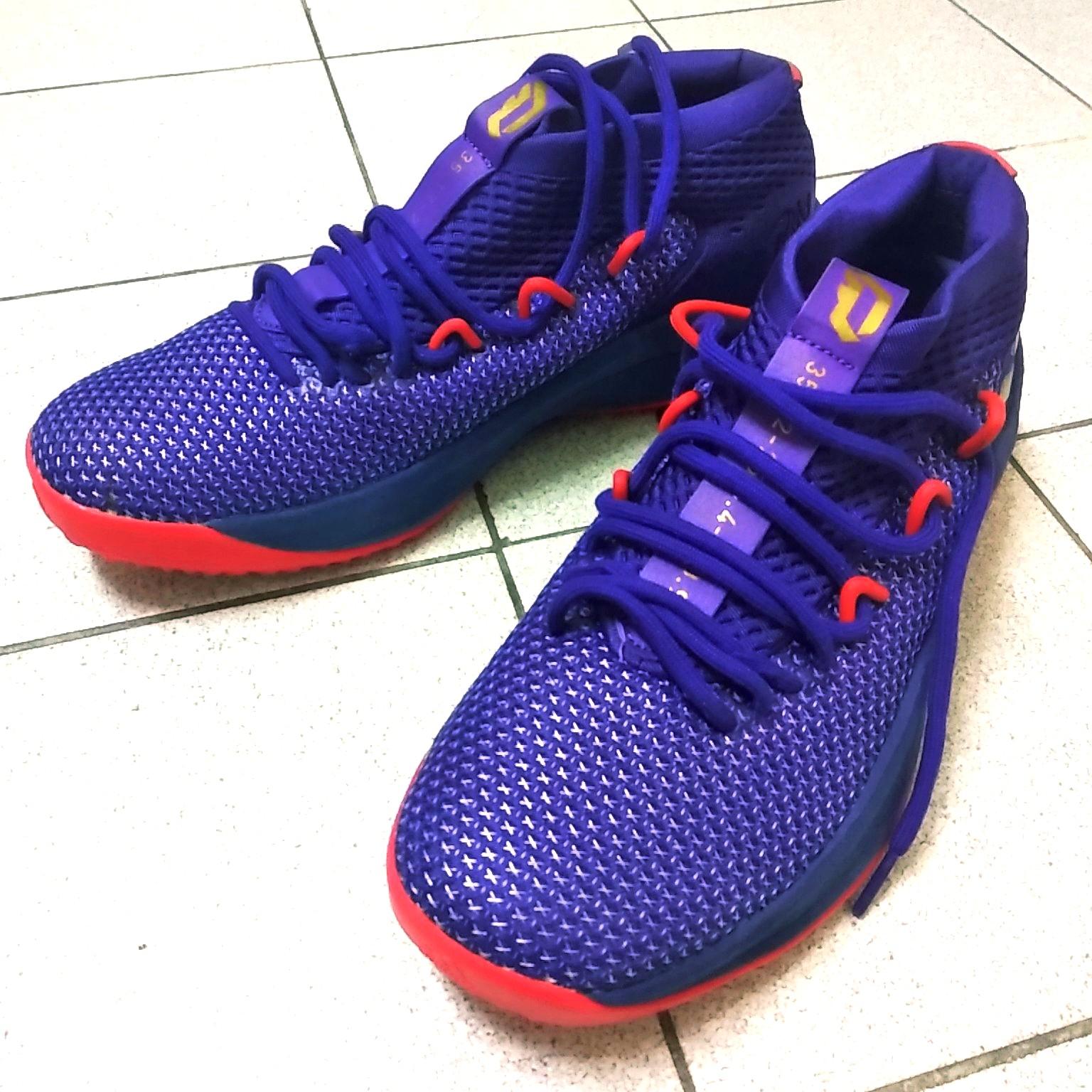 damian lillard shoes purple
