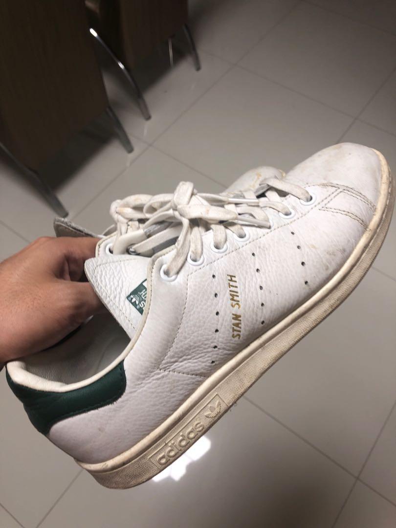 Adidas Stan Smith with Gold Words at 