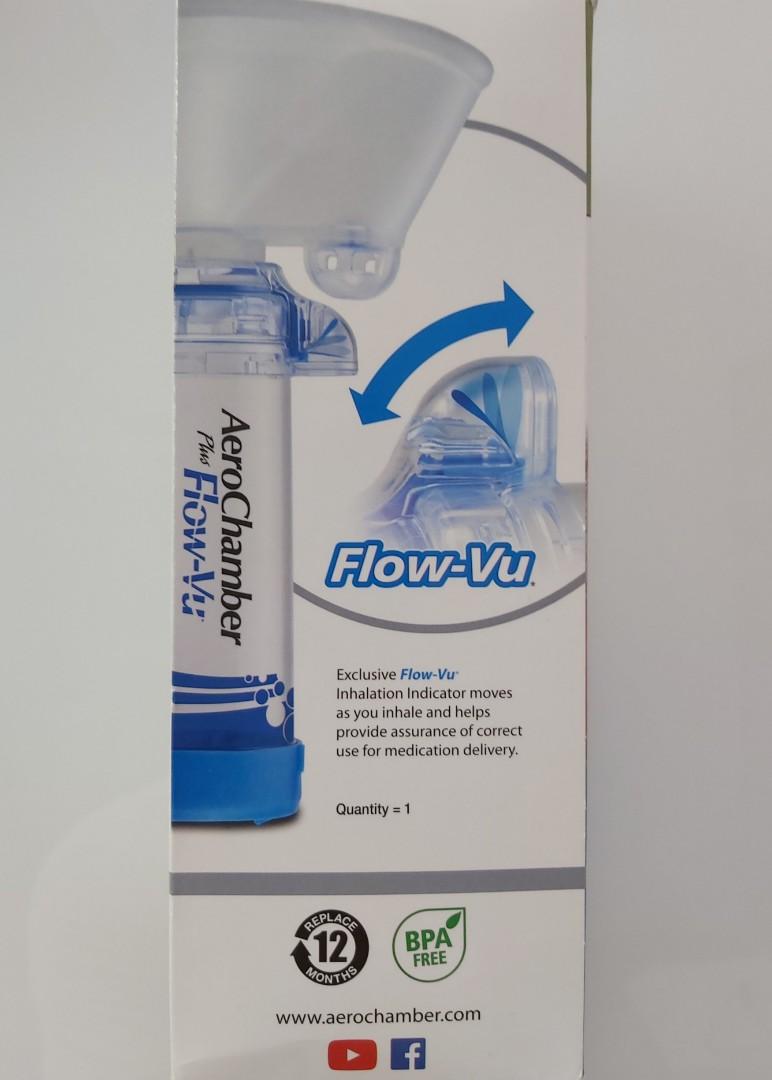 AeroChamber Spacer for Inhaler, Health & Nutrition, Assistive