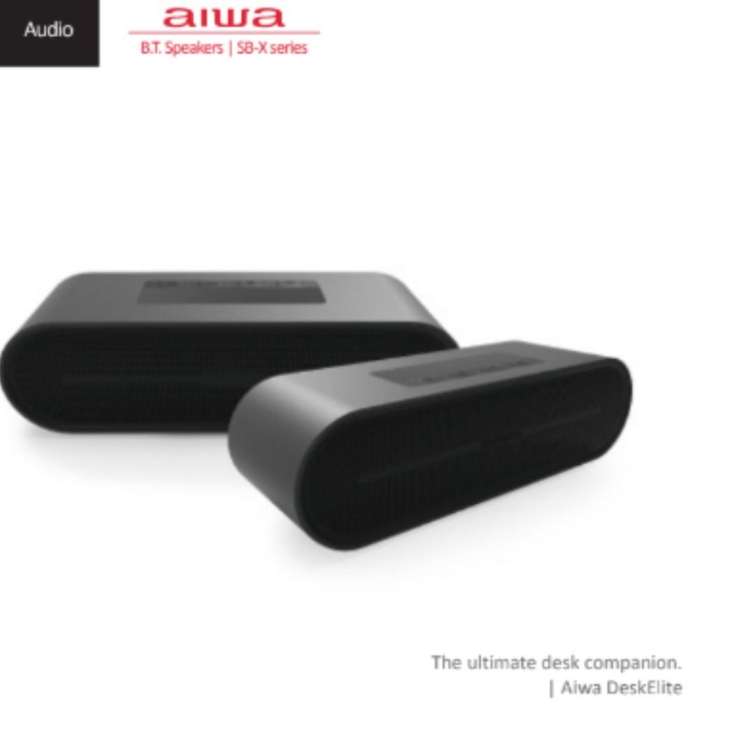 Aiwa Sbx 100 Bluetooth Speaker Electronics Audio On Carousell